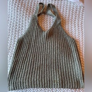 Blue/green Knit tank
